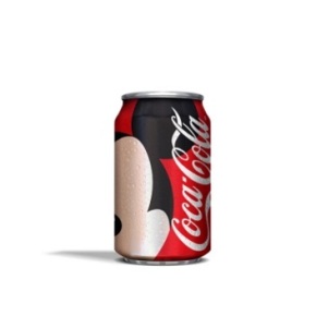 Las latas de Coca-Cola en versión Disney
